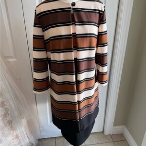 Danny & Nicole Multicolor Striped Jacket